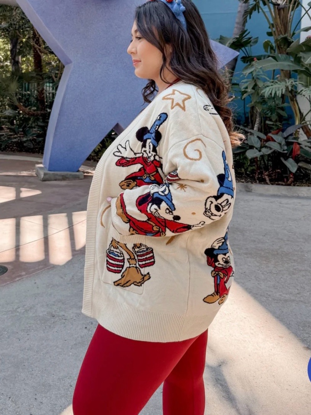 Magical Little Babes Sorcerer Lightweight Cardigan S/M Cream NWT IN PACKAGE